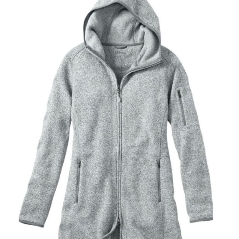 Women's L.L.Bean Sweater Fleece Coat
